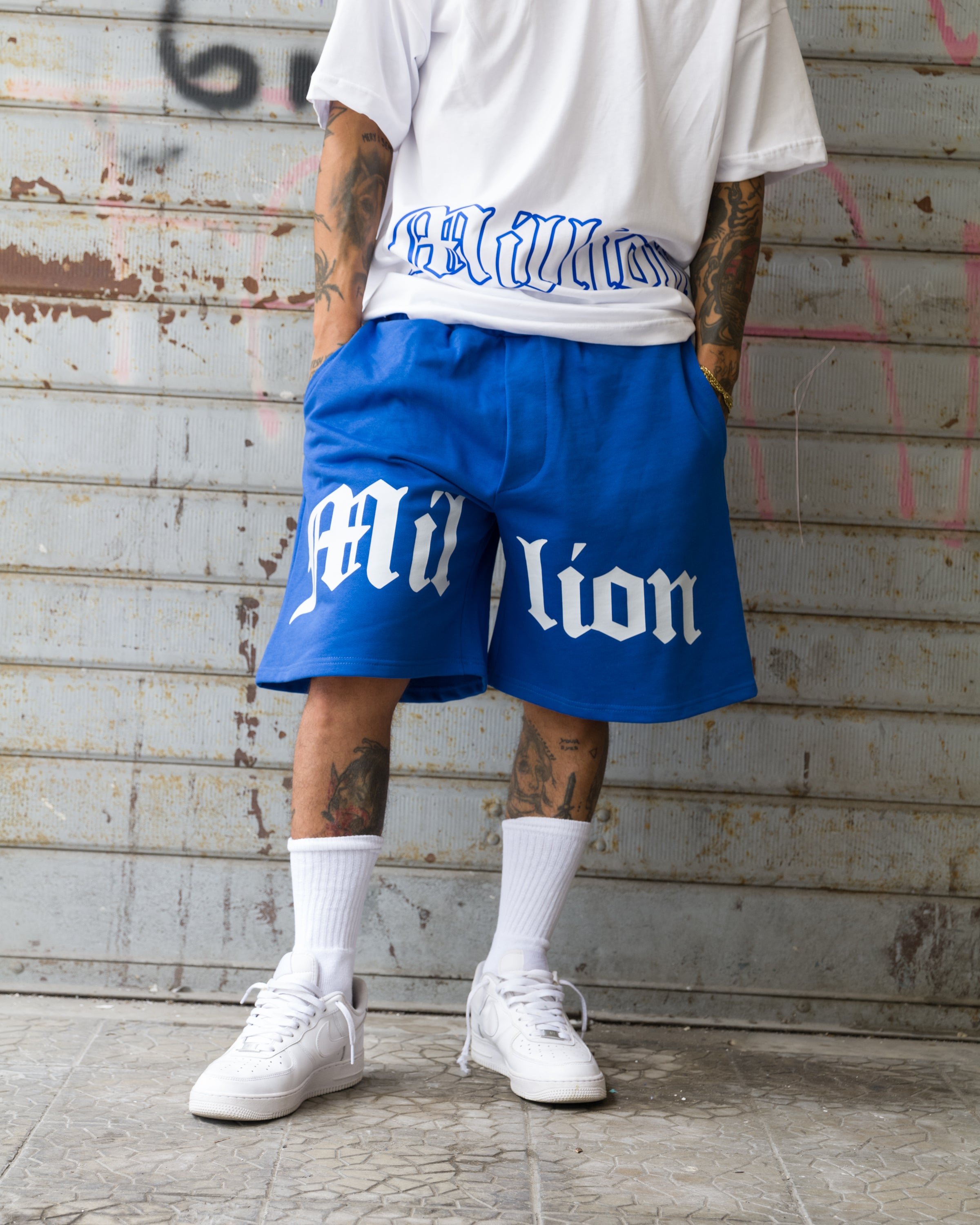 Shorts Logo Full Royal