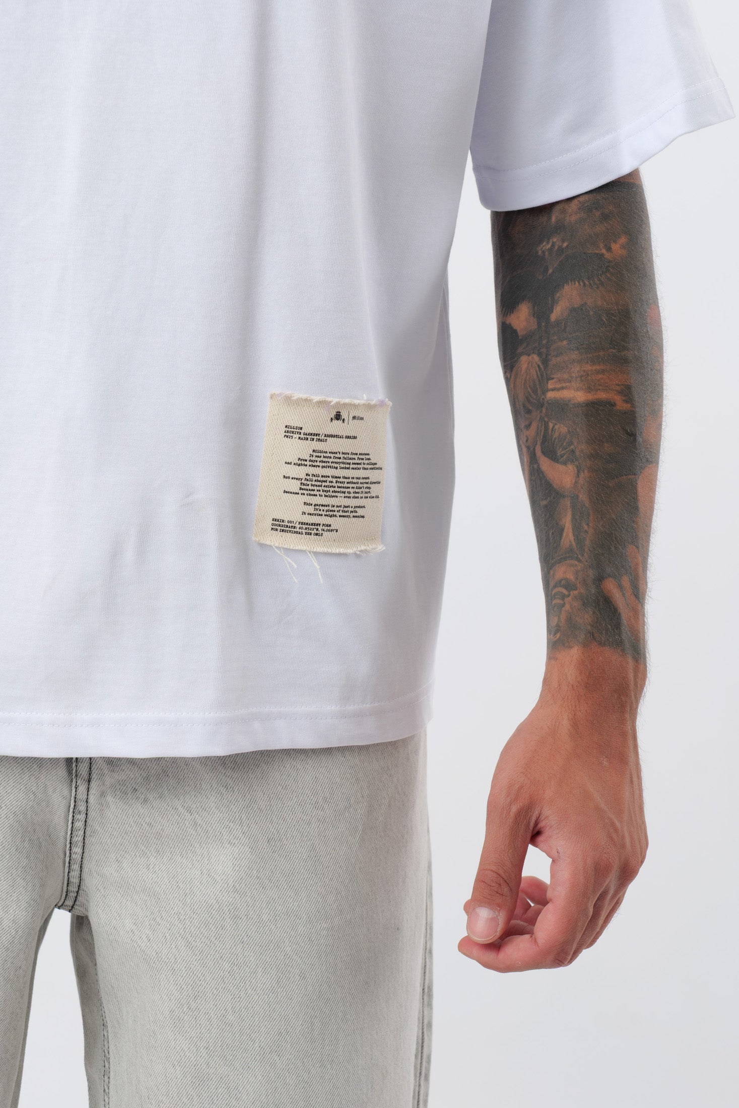 Tee "Archive" White