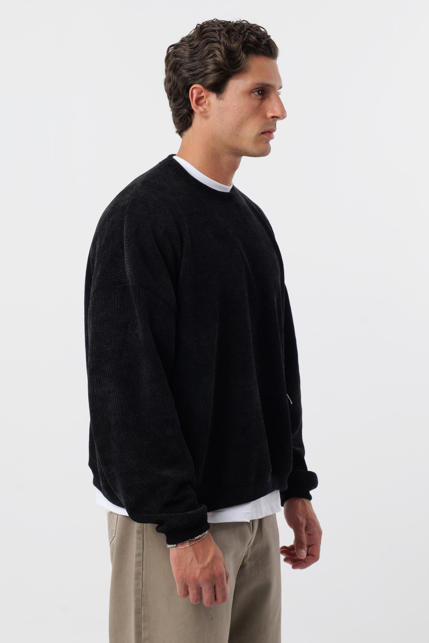 Black 'Archive' Crewneck