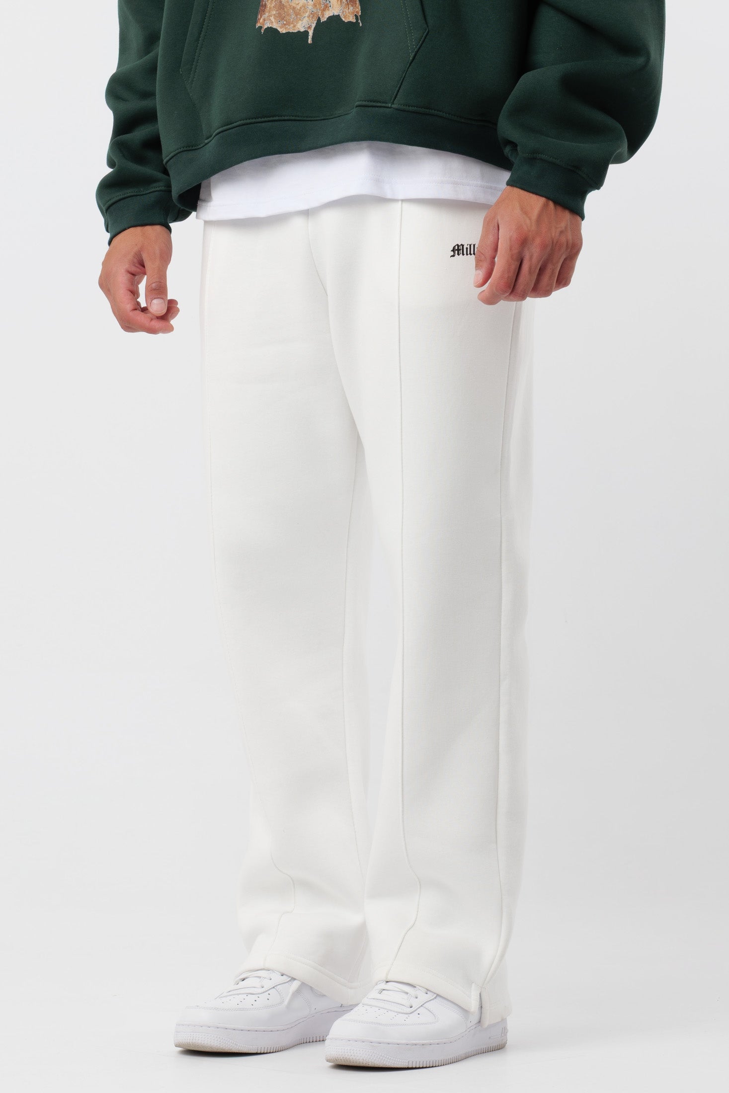 Sweatpants Logo Cream