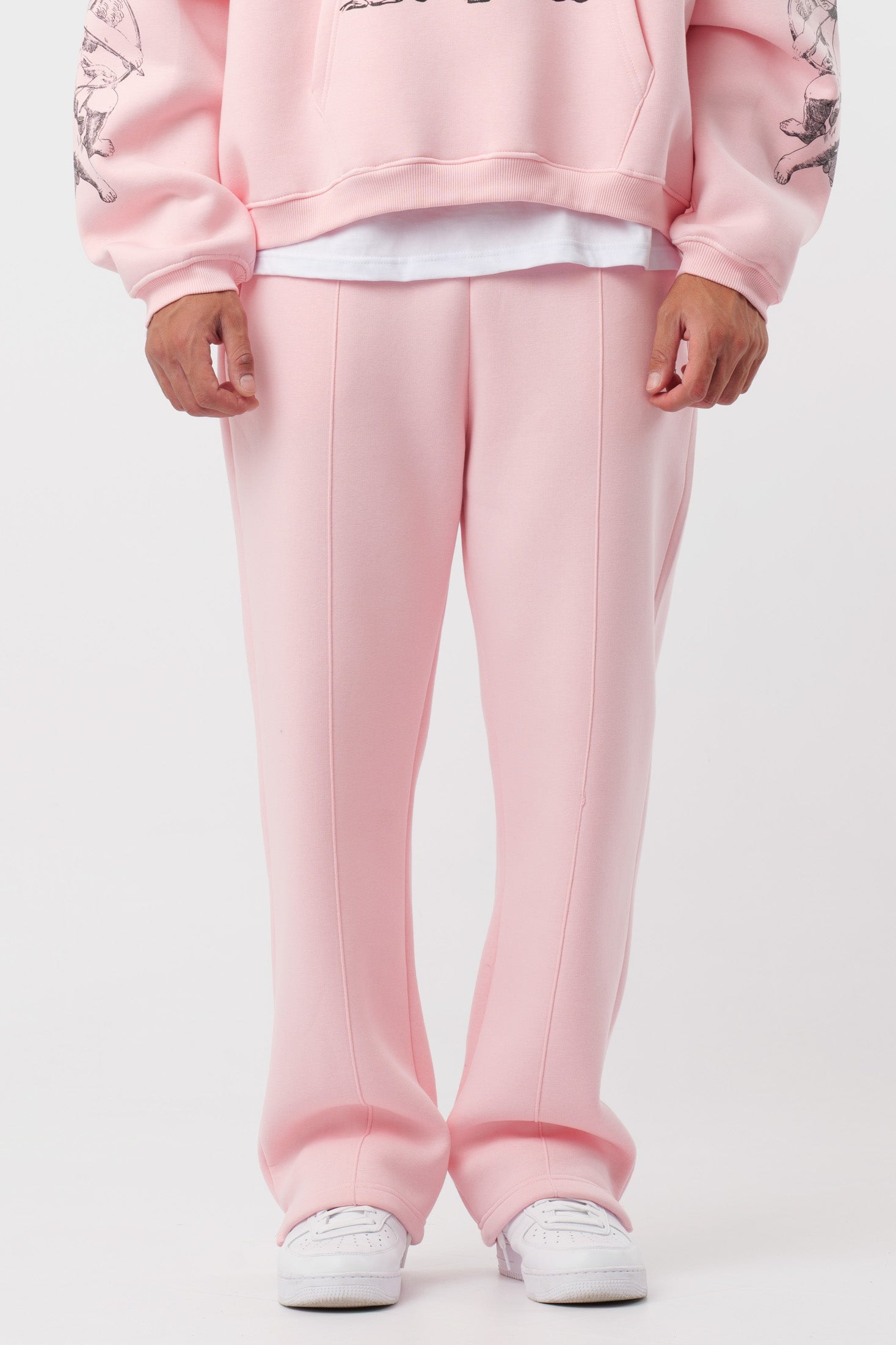 Sweatpants Logo Pink
