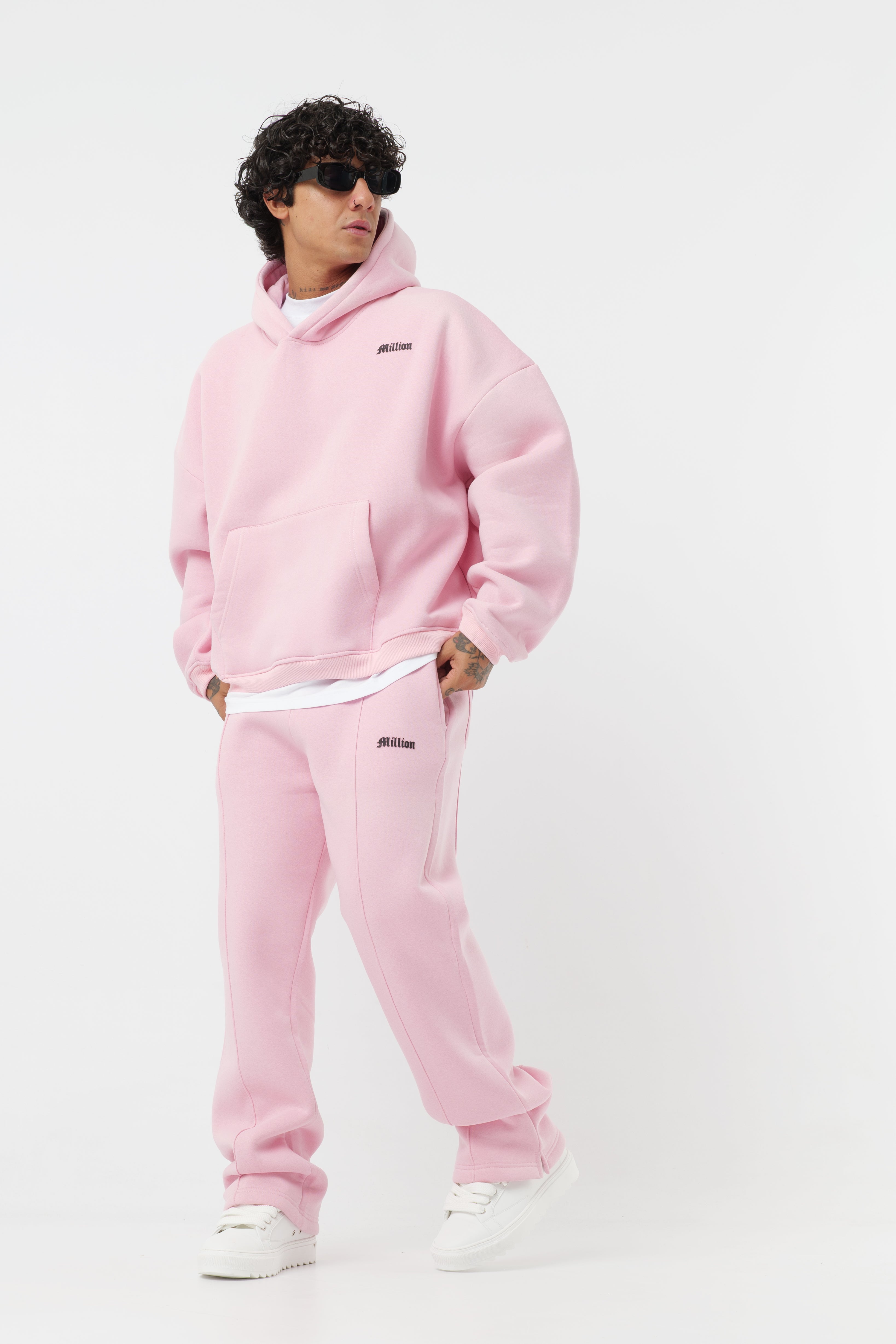 Sweatpants Logo Pink