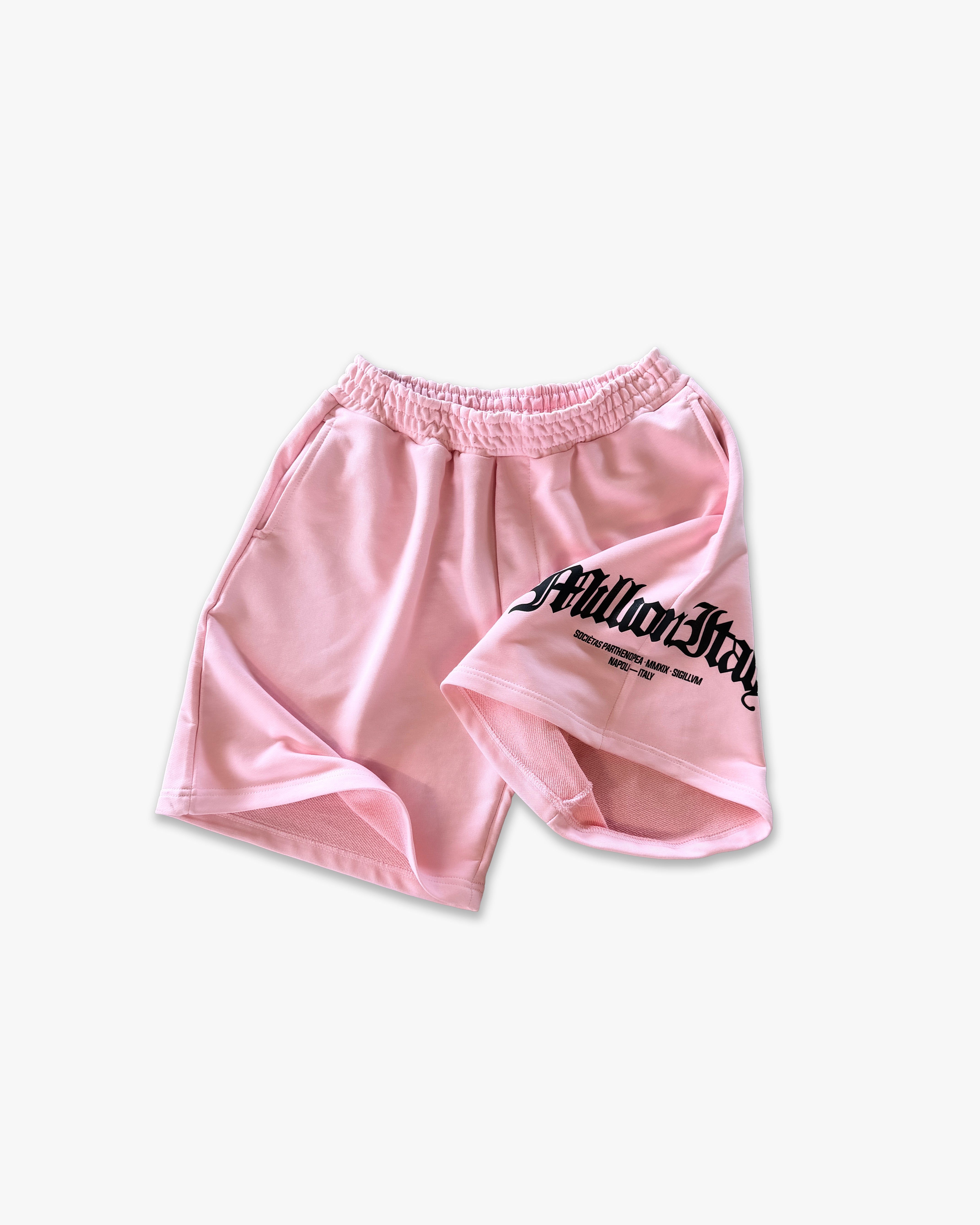 Pink Arch Logo Shorts