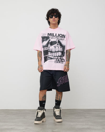 T-Shirt Hustle Rosa