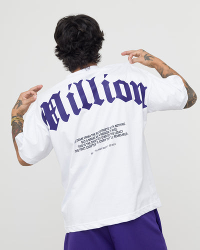 T-Shirt Bianca Origin Viola