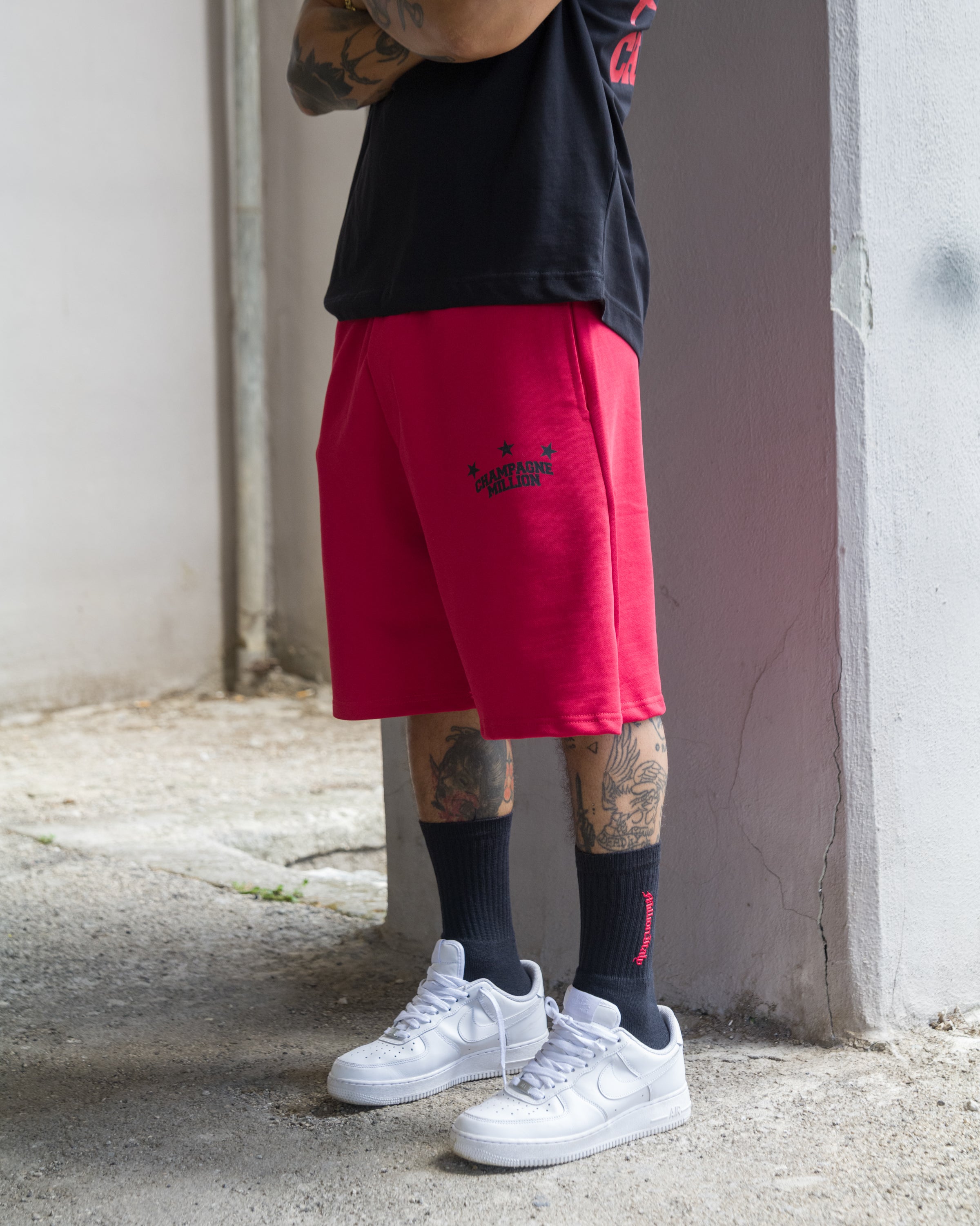 Shorts Champagne Million - Rosso