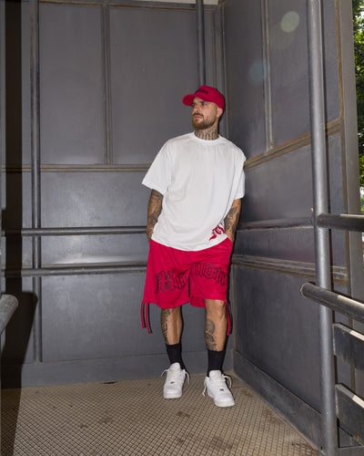 Gothic Shorts Red