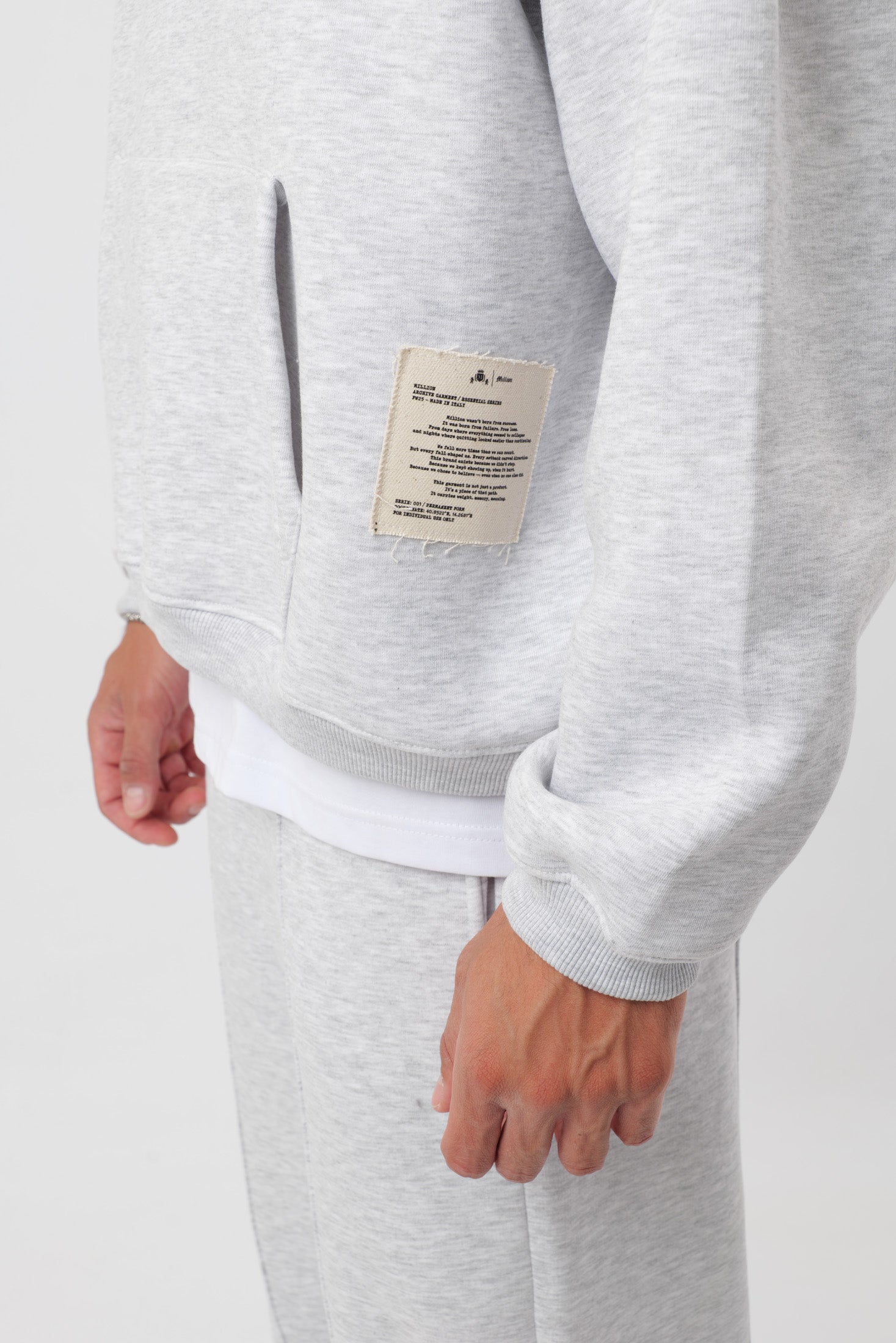 Hoodie 'Archive' Grey