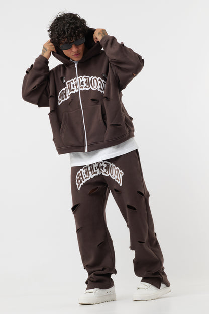 Tracksuit Broken Brown